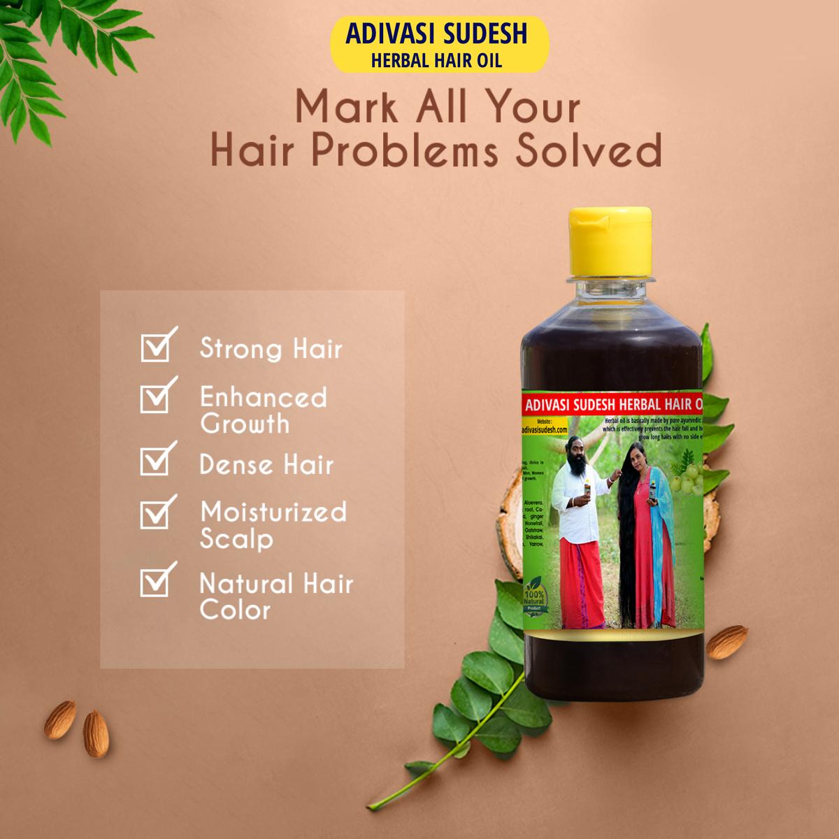 Adivasi Herbal Hair Oil🌿