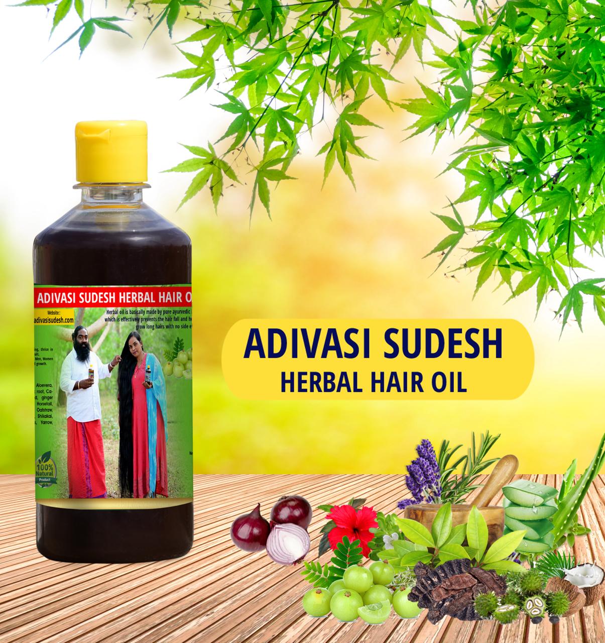 Adivasi Herbal Hair Oil🌿